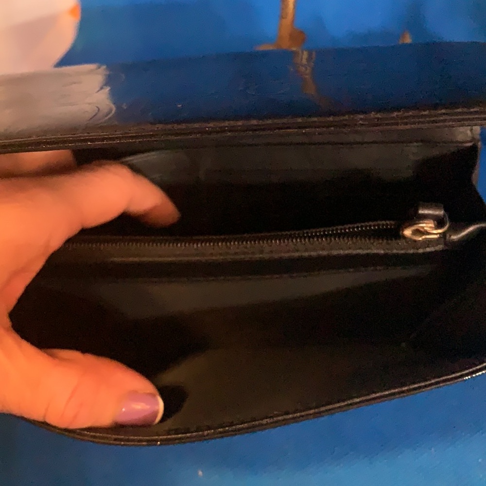 Dior signature Patent Leather Wallet - Picture 10 of 12